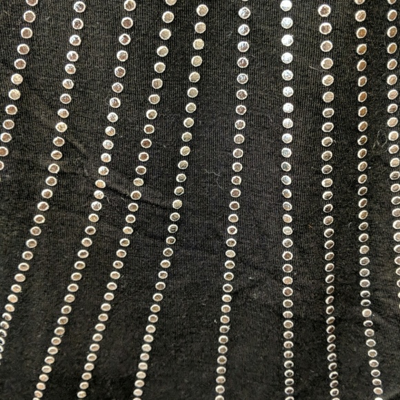 High Low Glitter Sparkle Flowy Tunic Top - Picture 3 of 5